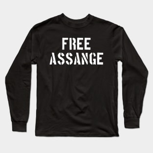 Free Assange Long Sleeve T-Shirt